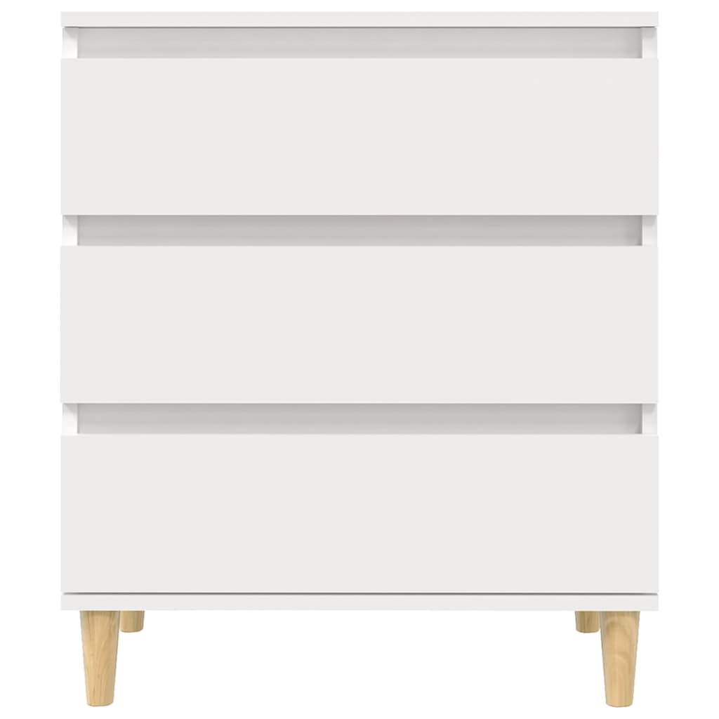 Credenza Bianca 60x35x70 cm in Legno Multistrato - homemem39