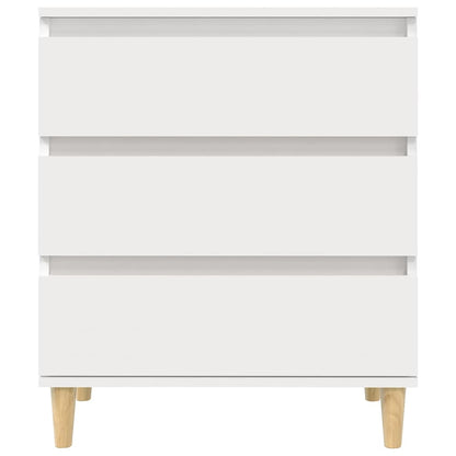 Credenza Bianca 60x35x70 cm in Legno Multistrato - homemem39