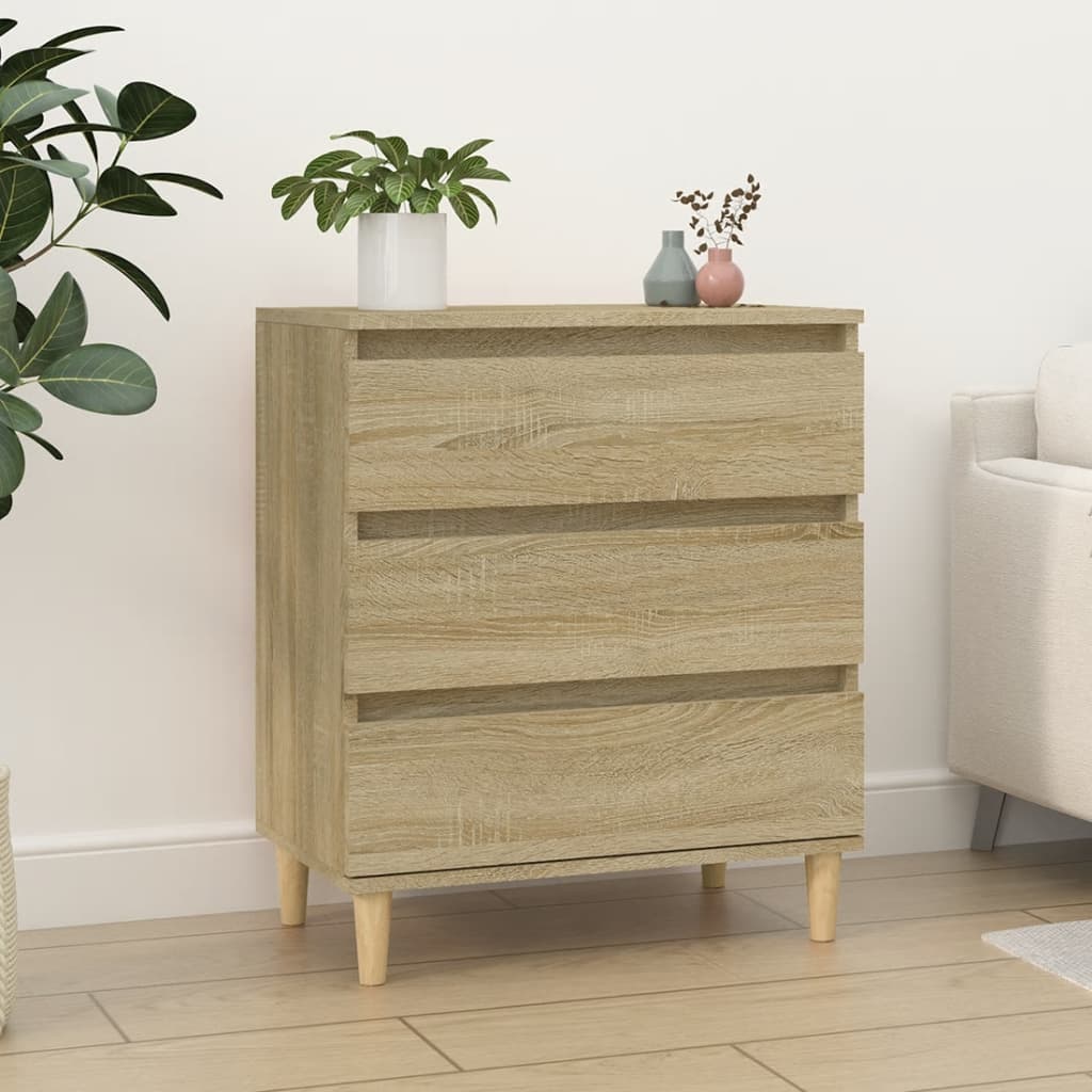 Credenza Rovere Sonoma 60x35x70 cm in Legno Multistrato - homemem39