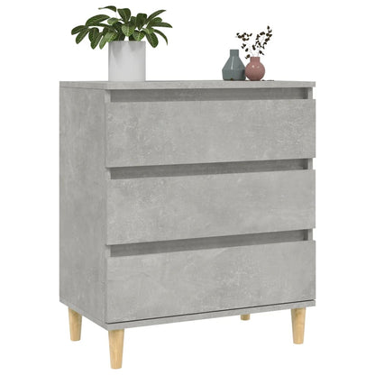 Credenza Grigio Cemento 60x35x70 cm in Legno Multistrato - homemem39