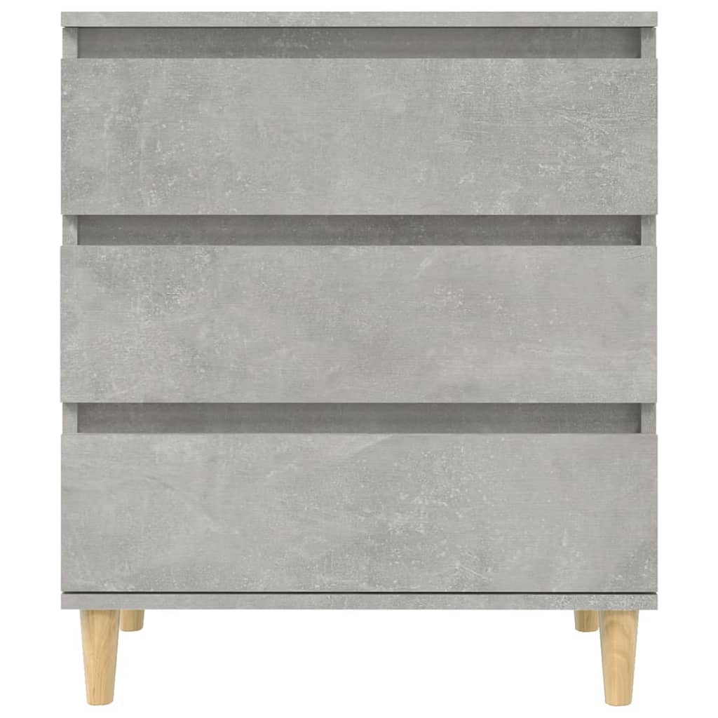 Credenza Grigio Cemento 60x35x70 cm in Legno Multistrato - homemem39