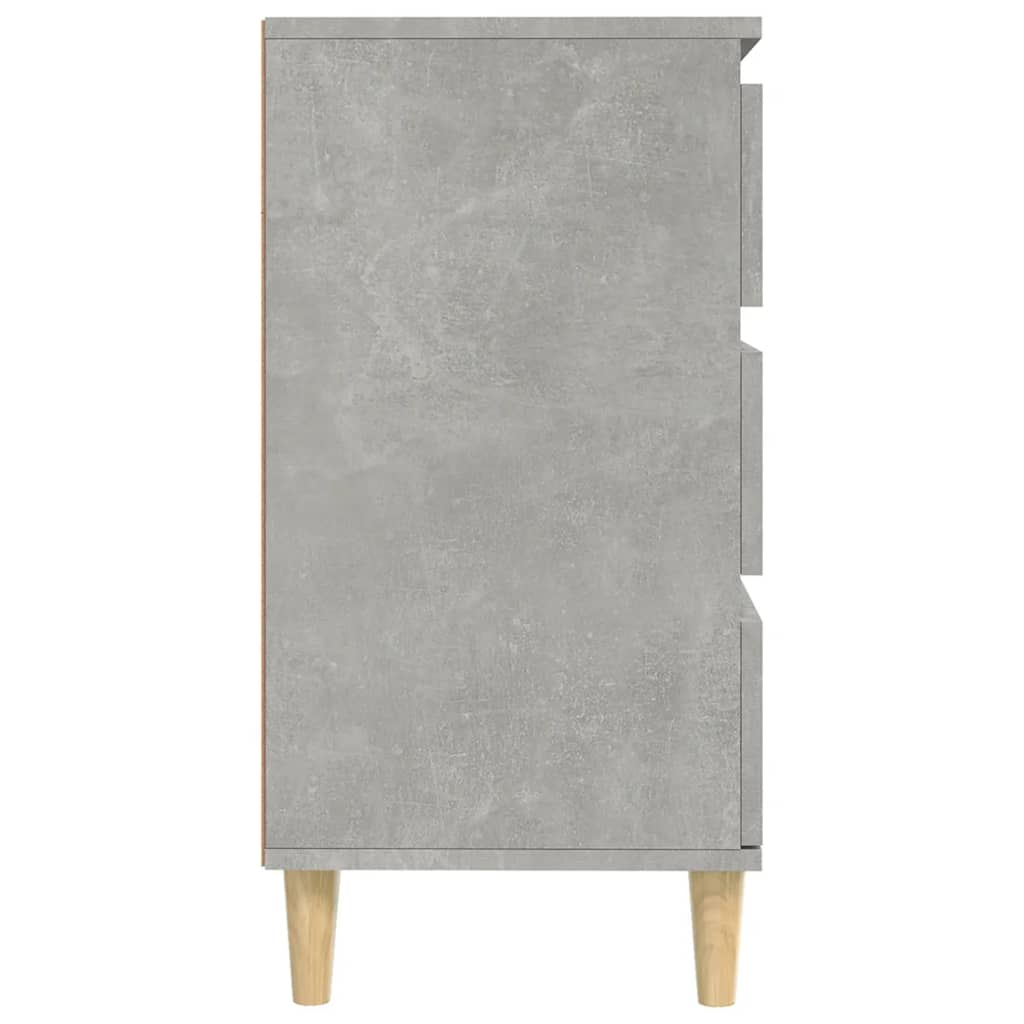 Credenza Grigio Cemento 60x35x70 cm in Legno Multistrato - homemem39