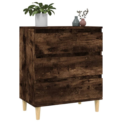 Credenza Rovere Fumo 60x35x70 cm in Legno Multistrato - homemem39