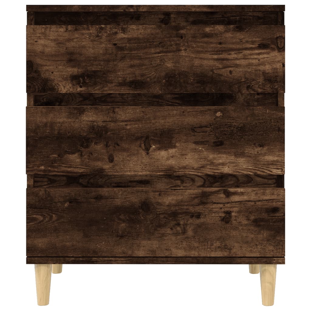 Credenza Rovere Fumo 60x35x70 cm in Legno Multistrato - homemem39