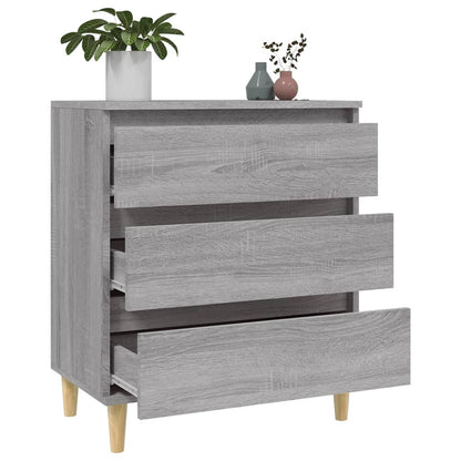 Credenza Grigio Sonoma 60x35x70 cm in Legno Multistrato - homemem39