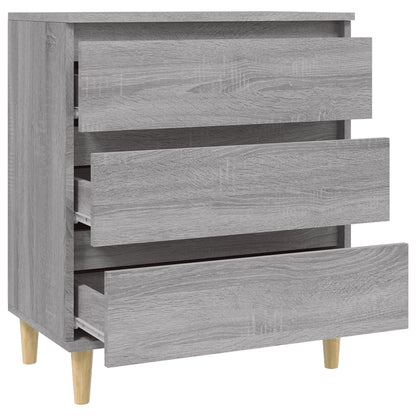 Credenza Grigio Sonoma 60x35x70 cm in Legno Multistrato - homemem39