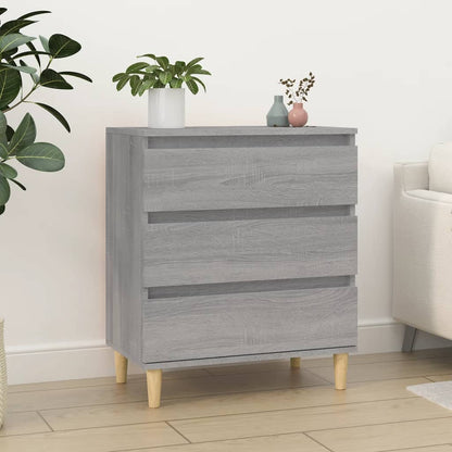 Credenza Grigio Sonoma 60x35x70 cm in Legno Multistrato - homemem39