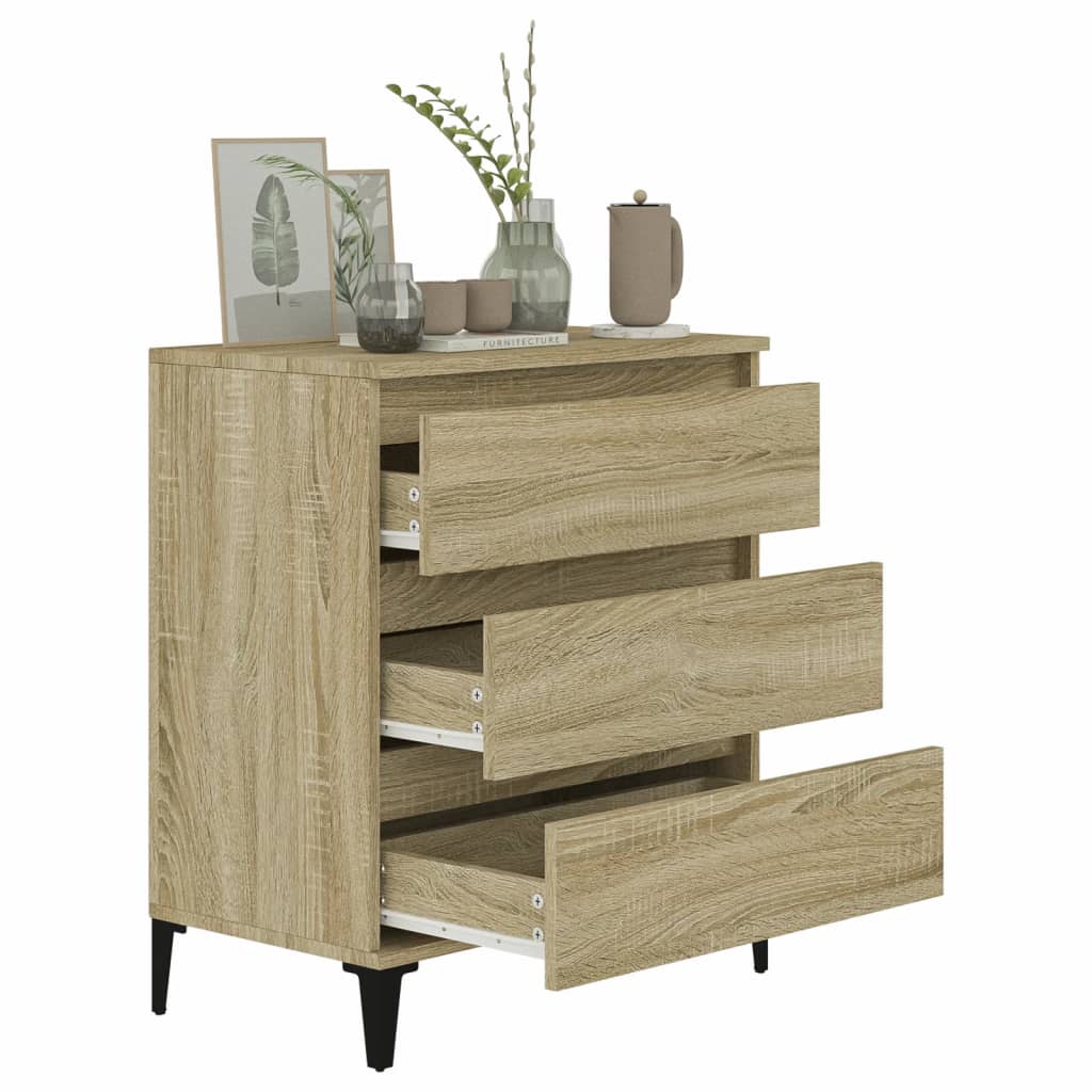 Credenza Rovere Sonoma 60x35x70 cm in Legno Multistrato - homemem39