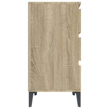 Credenza Rovere Sonoma 60x35x70 cm in Legno Multistrato - homemem39