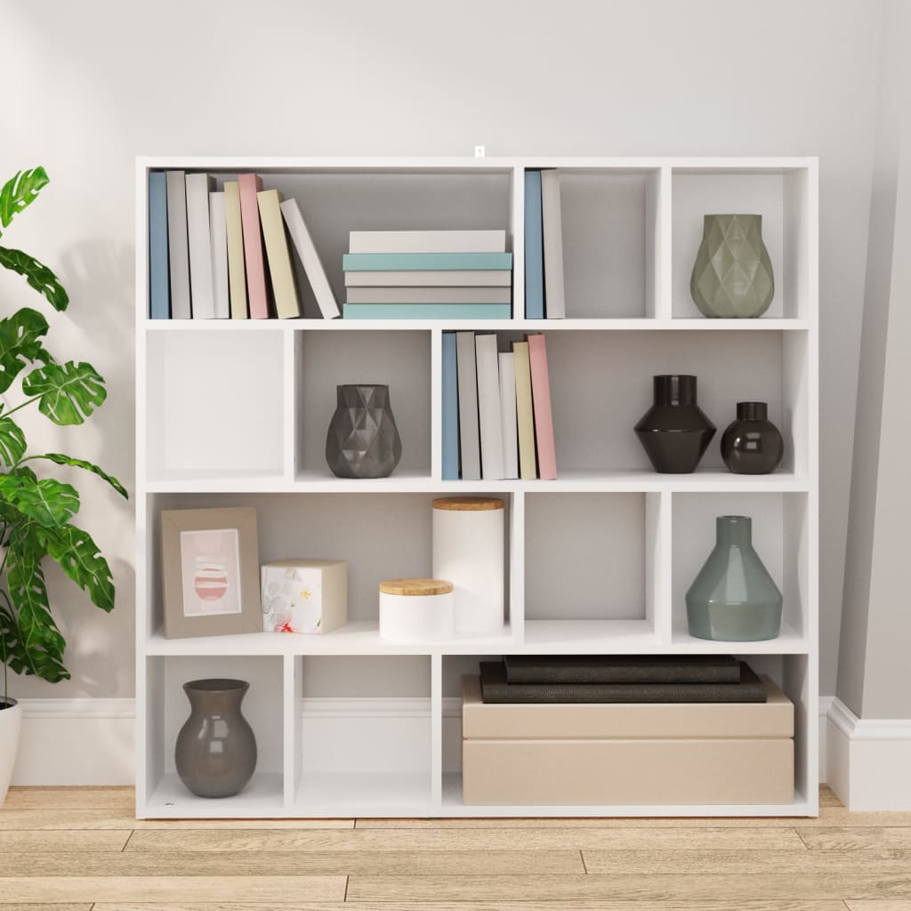 Libreria/Divisorio Bianco 105x24x102 cm - homemem39