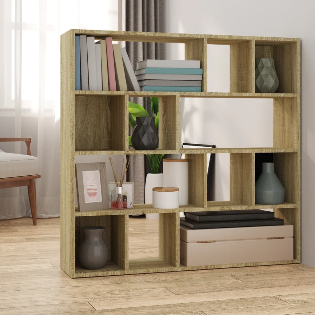 Libreria/Divisorio Rovere Sonoma 105x24x102 cm - homemem39