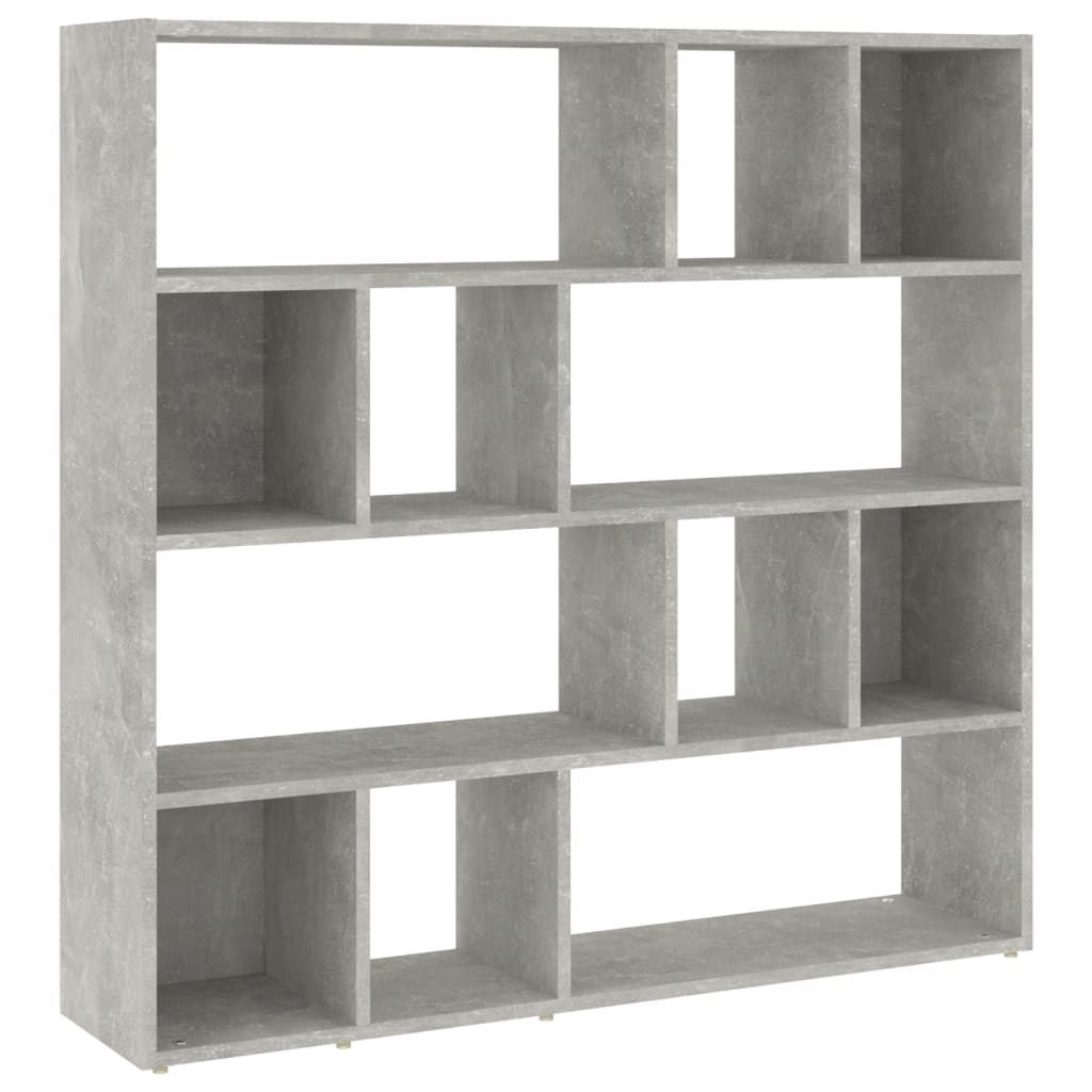 Libreria/Divisorio Grigio Cemento 105x24x102 cm - homemem39