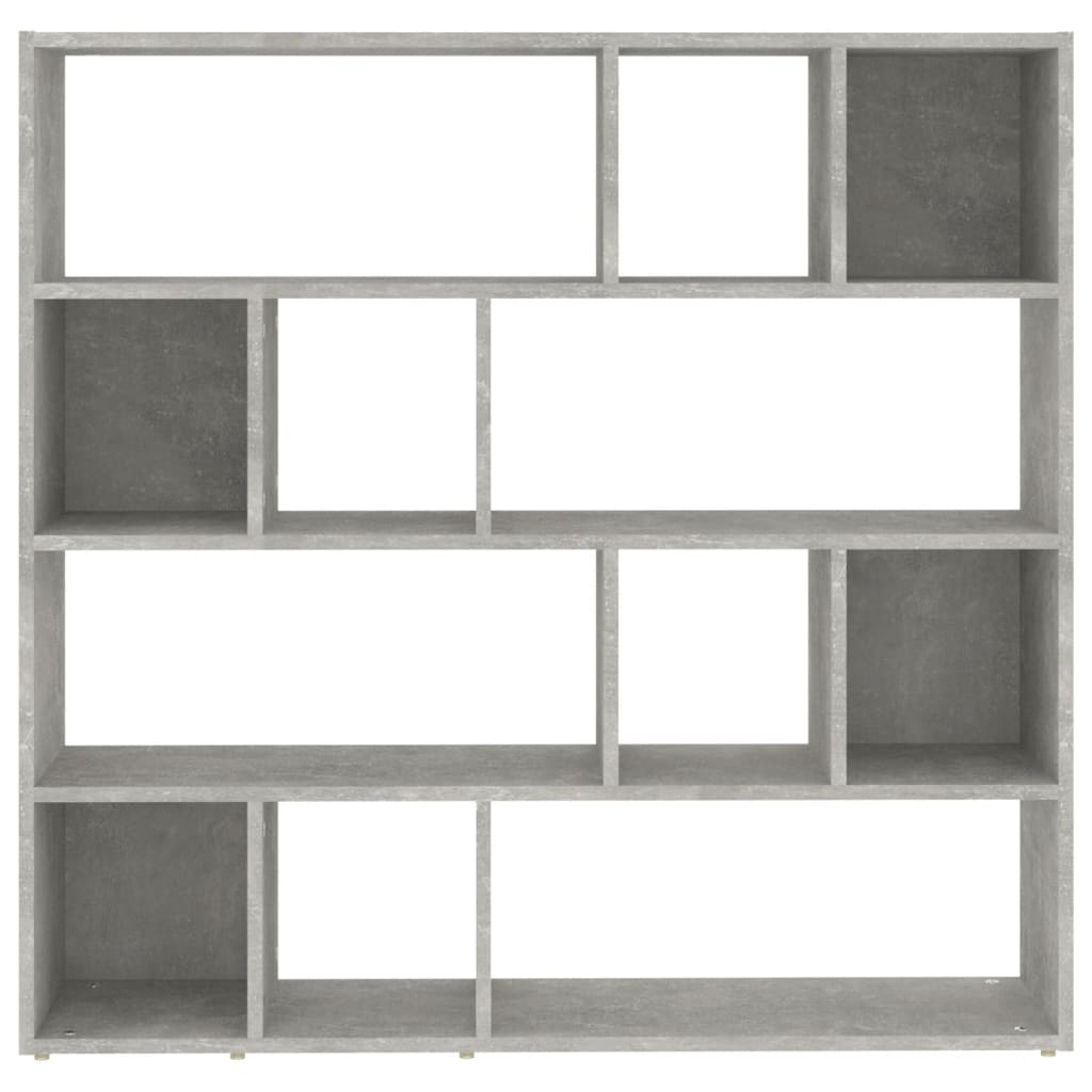 Libreria/Divisorio Grigio Cemento 105x24x102 cm - homemem39