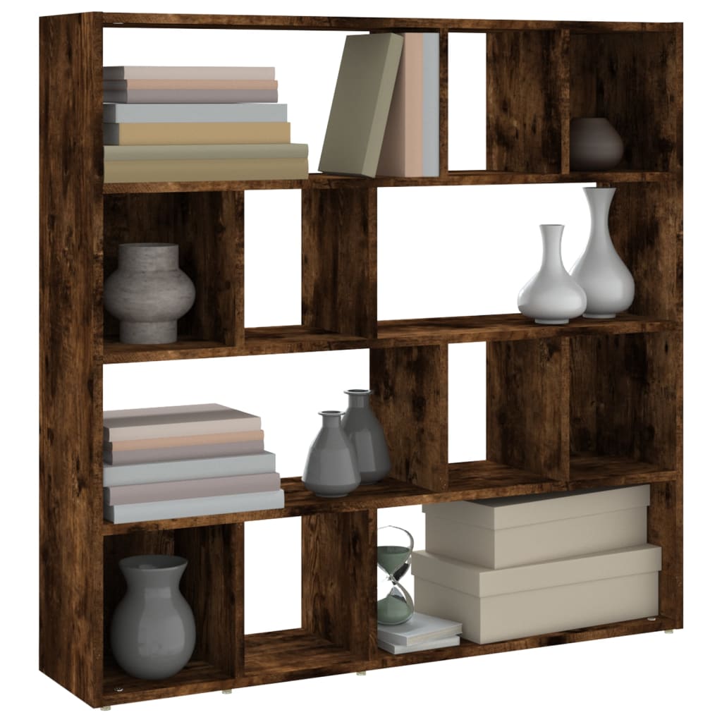 Libreria/Divisorio Rovere Fumo 105x24x102 cm - homemem39