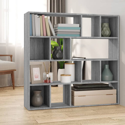 Libreria/Divisorio Grigio Sonoma 105x24x102 cm - homemem39