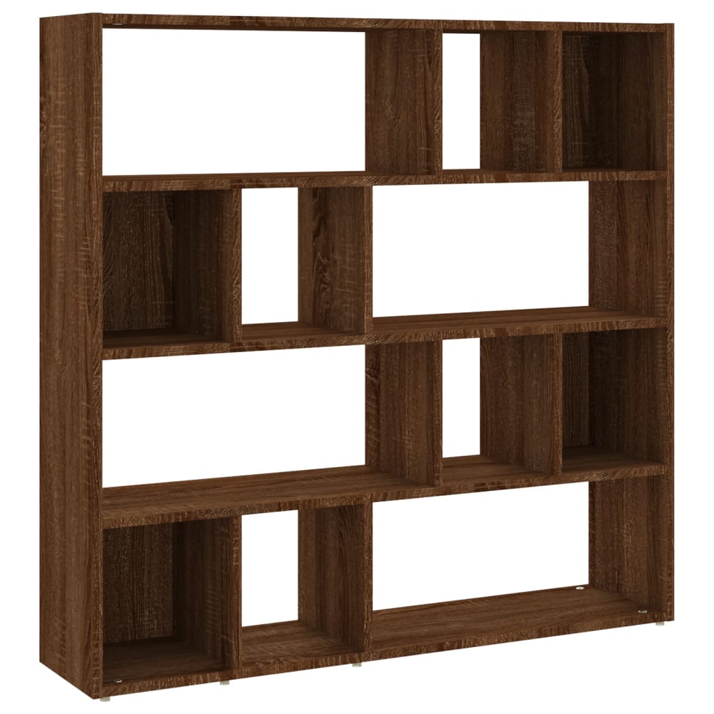 Libreria/Divisorio Rovere Marrone 105x24x102 cm - homemem39