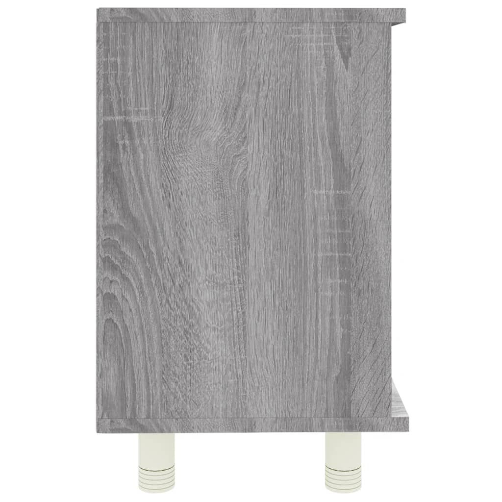 Armadietto Bagno Grigio Sonoma 60x32x53,5 cm Legno Multistrato - homemem39