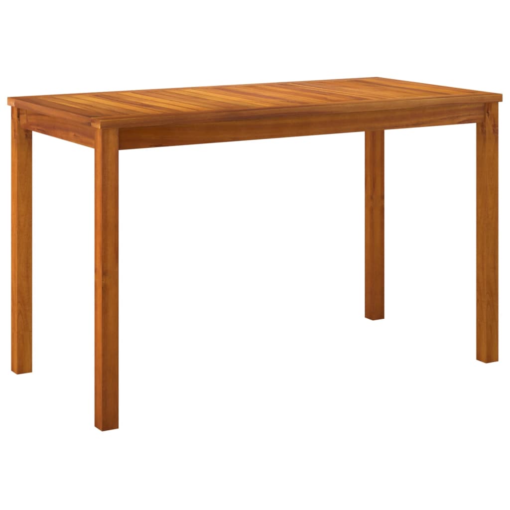 Set da Pranzo da Giardino 3pz con Cuscini Legno Massello Acacia - homemem39