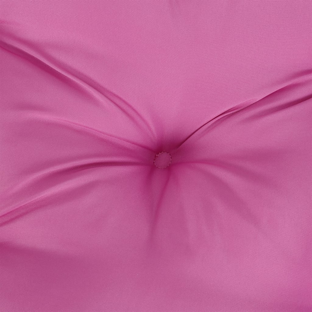 Cuscino per Pallet Rosa 70x70x12 cm in Tessuto - homemem39