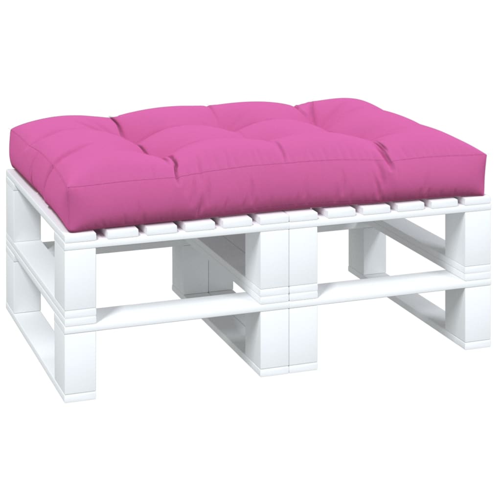 Cuscino per Pallet Rosa 120x80x12 cm in Tessuto - homemem39