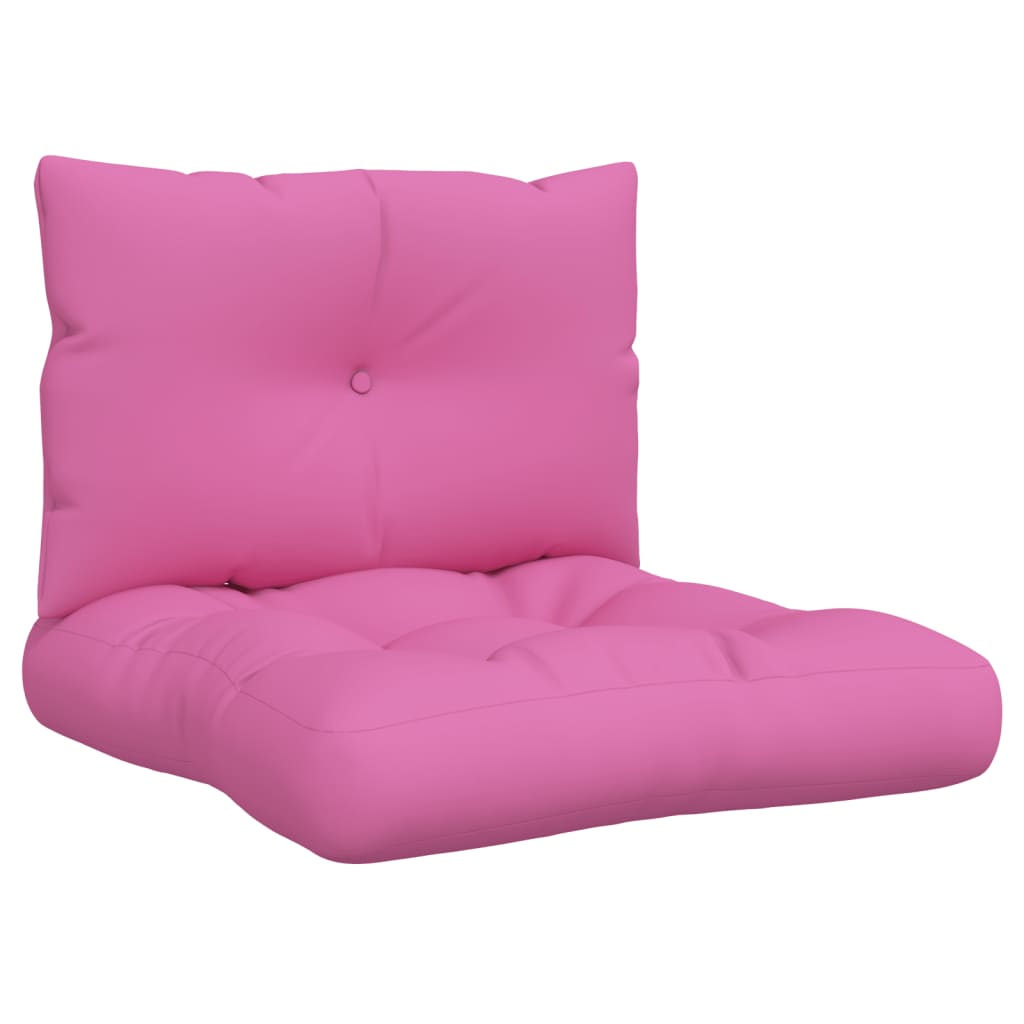 Cuscini per Pallet 2 pz Rosa in Tessuto Oxford - homemem39