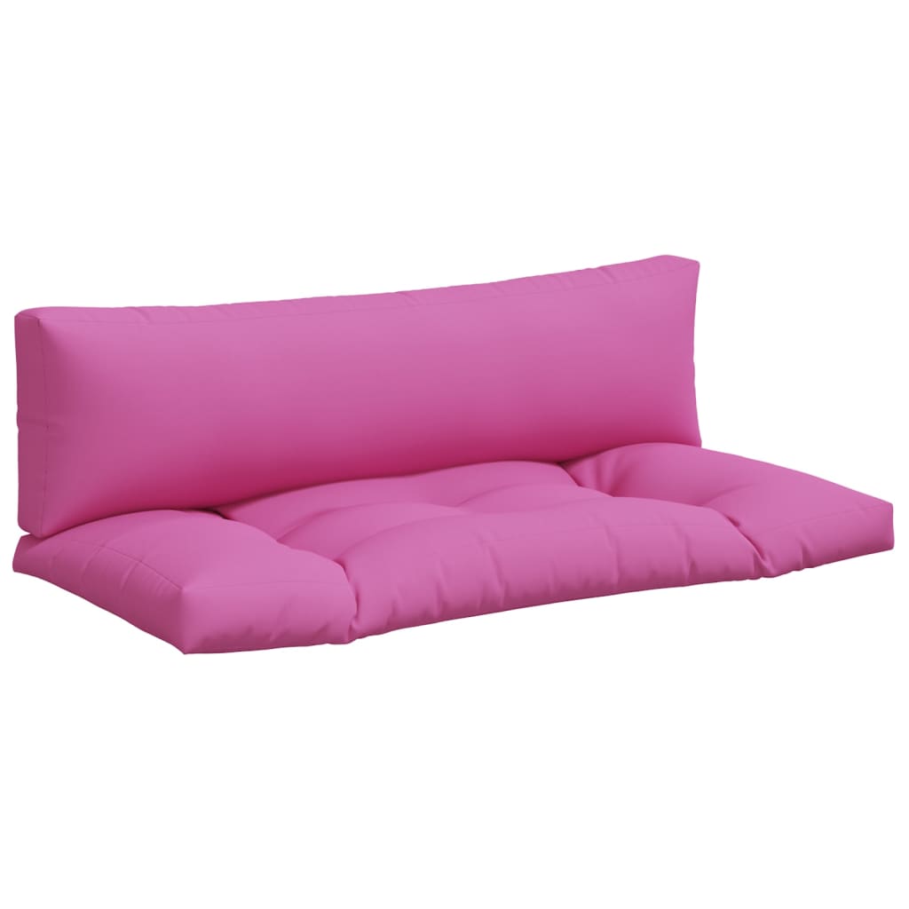 Cuscini per Pallet 2 pz Rosa in Tessuto Oxford - homemem39