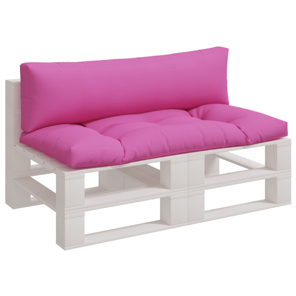 Cuscini per Pallet 2 pz Rosa in Tessuto Oxford - homemem39