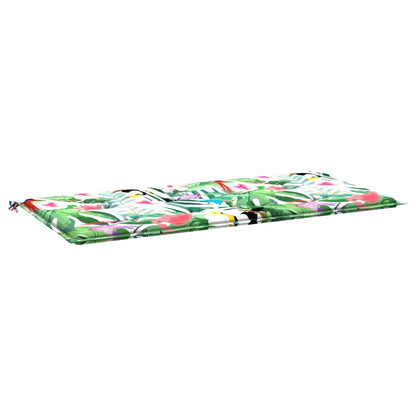 Cuscino Panca da Giardino Multicolore 100x50x3cm Tessuto Oxford - homemem39