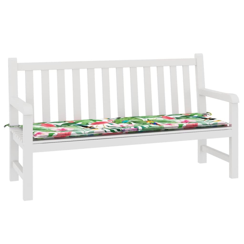 Cuscino Panca Giardino Multicolore 150x50x3cm in Tessuto Oxford - homemem39