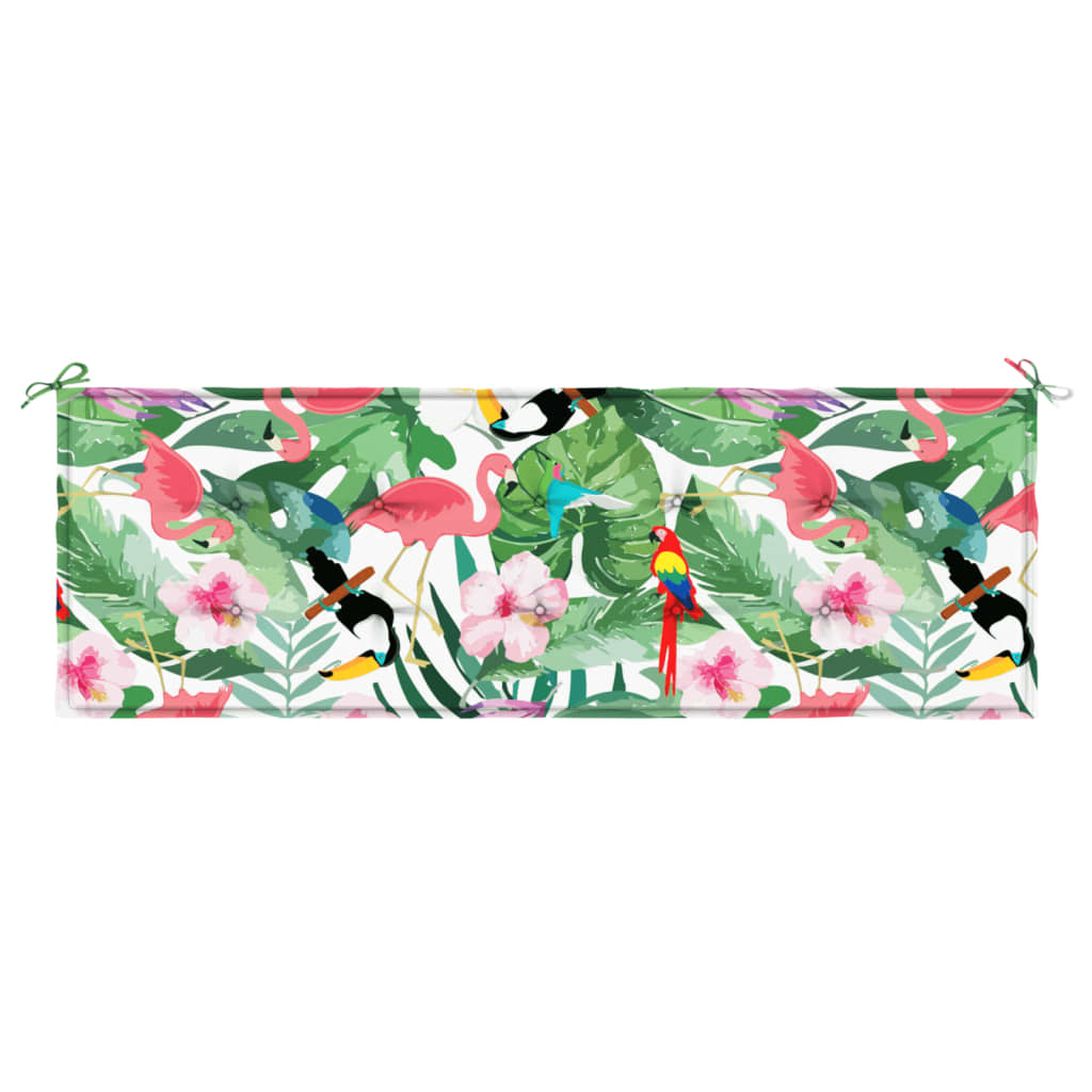 Cuscino Panca Giardino Multicolore 150x50x3cm in Tessuto Oxford - homemem39