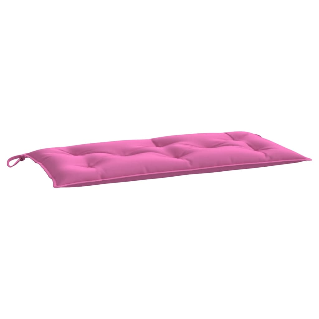 Cuscino per Panca Rosa 100x50x7 cm in Tessuto Oxford - homemem39