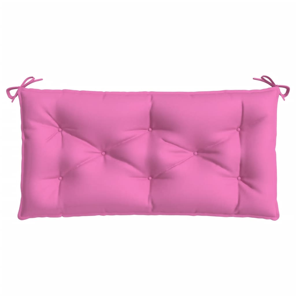 Cuscino per Panca Rosa 100x50x7 cm in Tessuto Oxford - homemem39