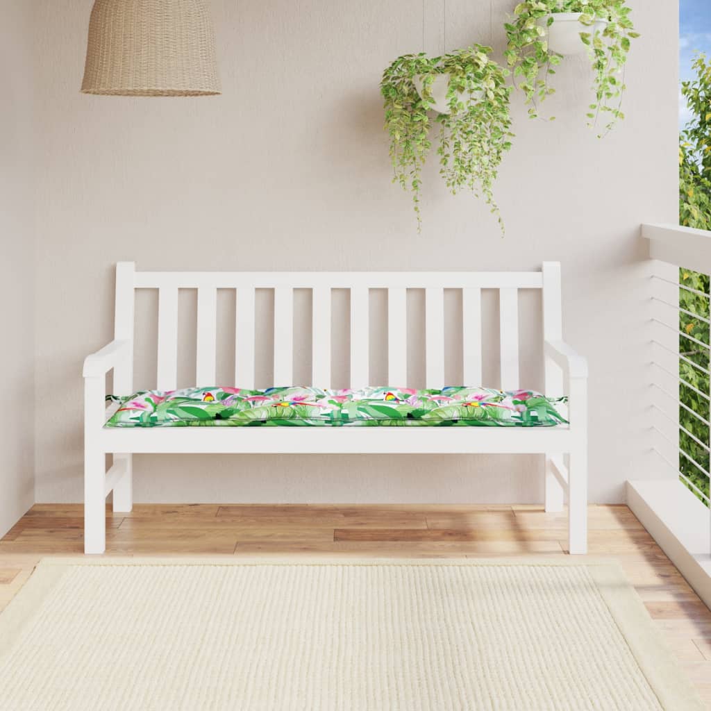 Cuscino per Panca Multicolore 150x50x7 cm Tessuto Oxford - homemem39