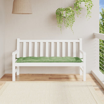 Cuscino per Panca a Foglie 150x50x7 cm in Tessuto Oxford - homemem39