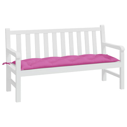 Cuscino per Panca Rosa 150x50x7 cm in Tessuto Oxford - homemem39