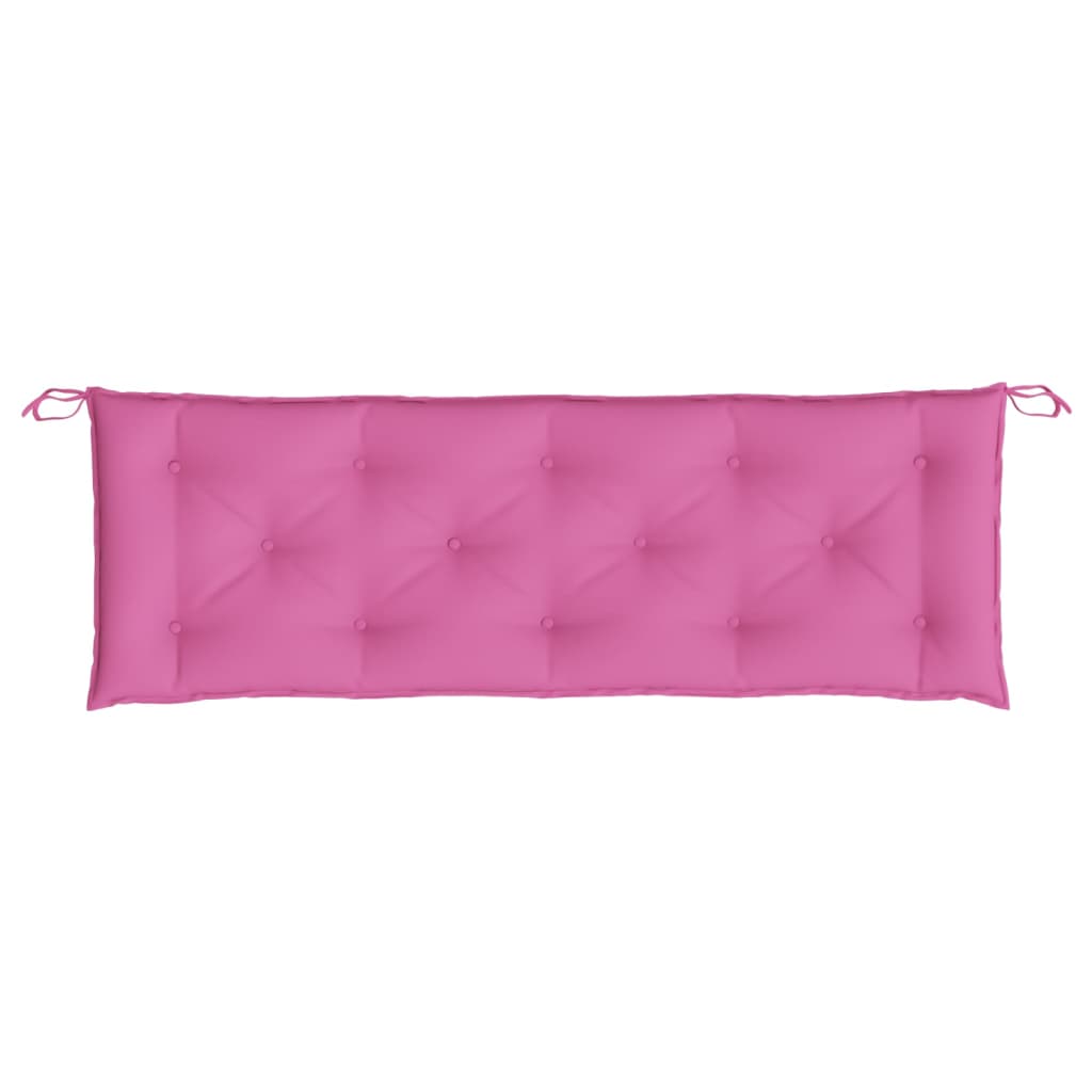 Cuscino per Panca Rosa 150x50x7 cm in Tessuto Oxford - homemem39