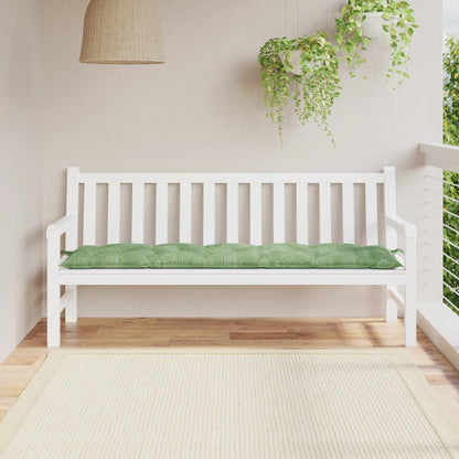 Cuscino per Panca a Foglie 180x50x7 cm in Tessuto Oxford - homemem39