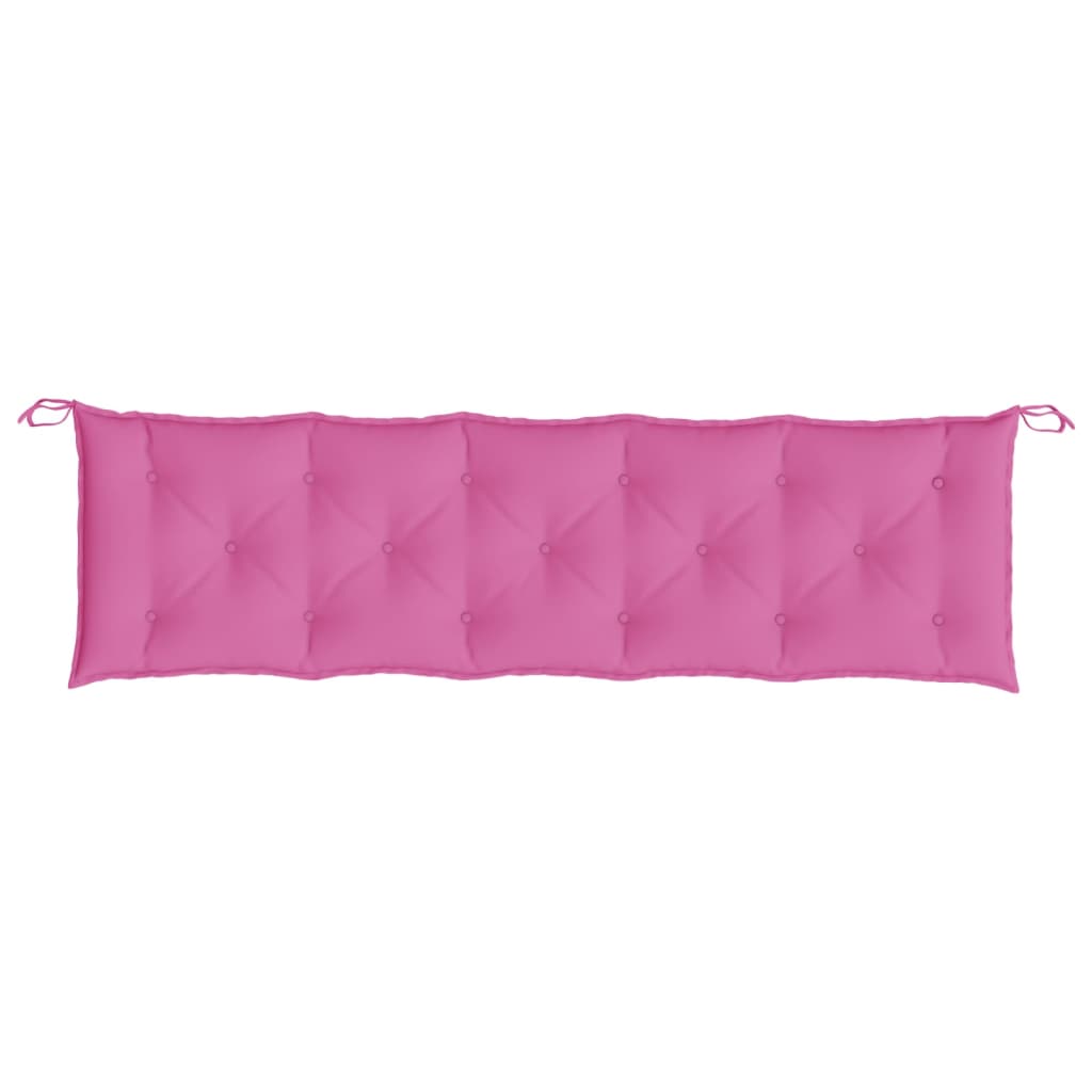 Cuscino per Panca Rosa 180x50x7 cm in Tessuto Oxford - homemem39