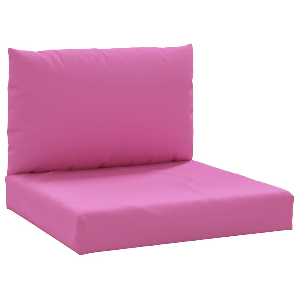 Cuscini per Pallet 2 pz Rosa in Tessuto Oxford - homemem39