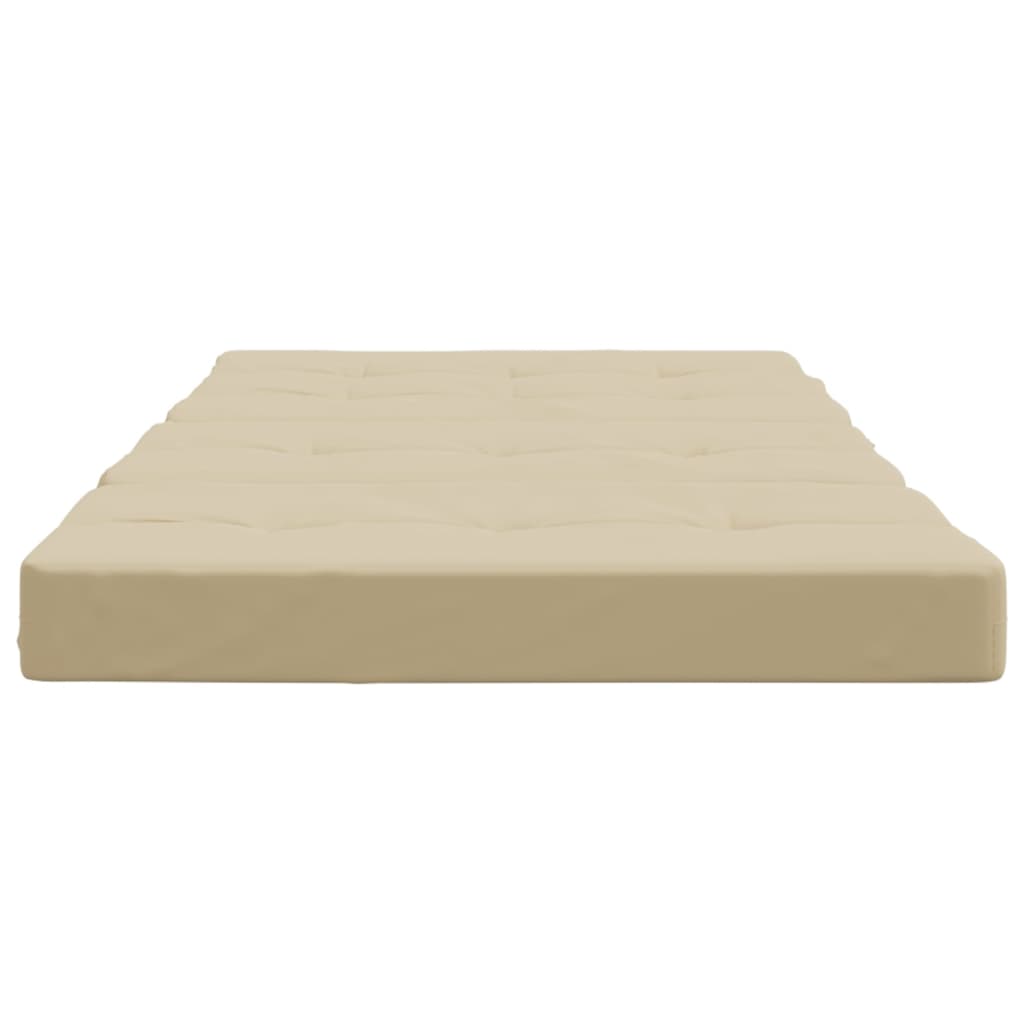 Cuscini per Sedia a Sdraio 2 pz Beige in Tessuto Oxford - homemem39