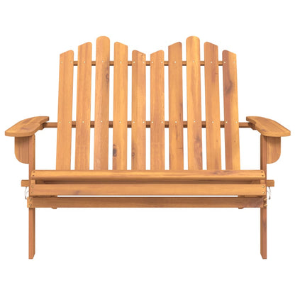 Panchina da Giardino Adirondack 126 cm Legno Massello di Acacia - homemem39