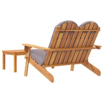 Set Salotto da Giardino Adirondack 2pz Legno Massello di Acacia - homemem39