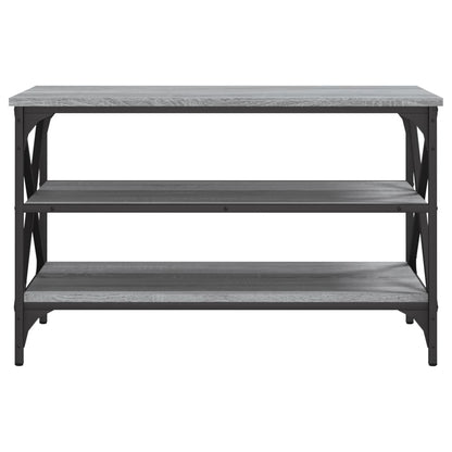 Mobile Porta TV Grigio Sonoma 80x40x50 cm in Legno Multistrato - homemem39