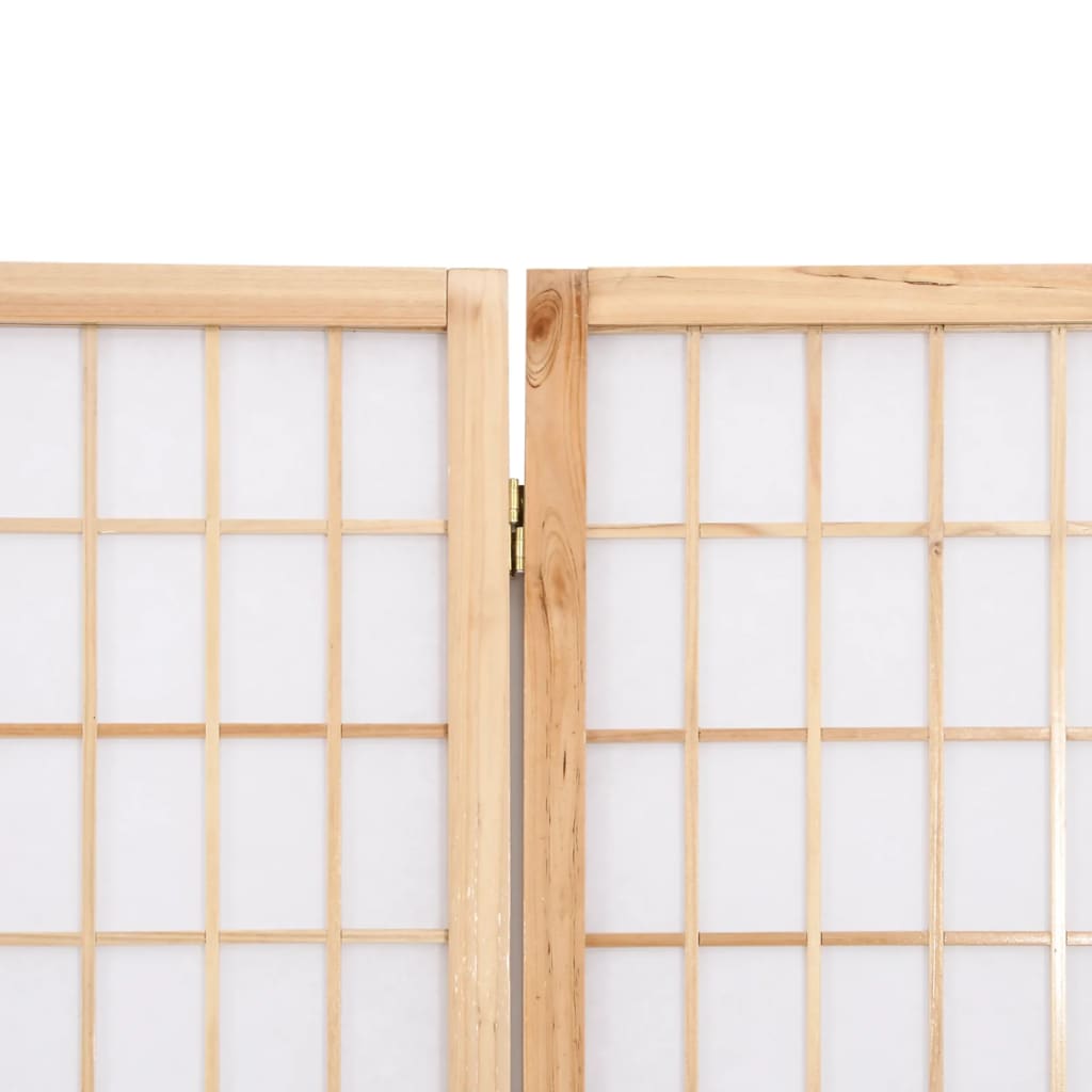 Divisorio Pieghevole 5 Pannelli Stile Giapponese 200x170 cm - homemem39