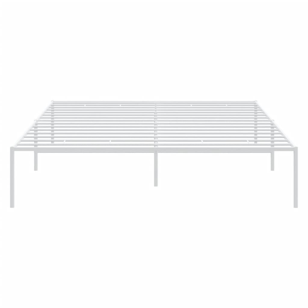 Giroletto in Metallo Bianco 140x190 cm - homemem39