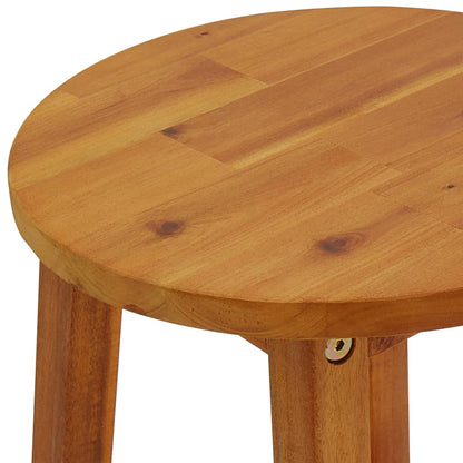 Set da Pranzo per Giardino 3 pz in Legno Massello di Acacia - homemem39