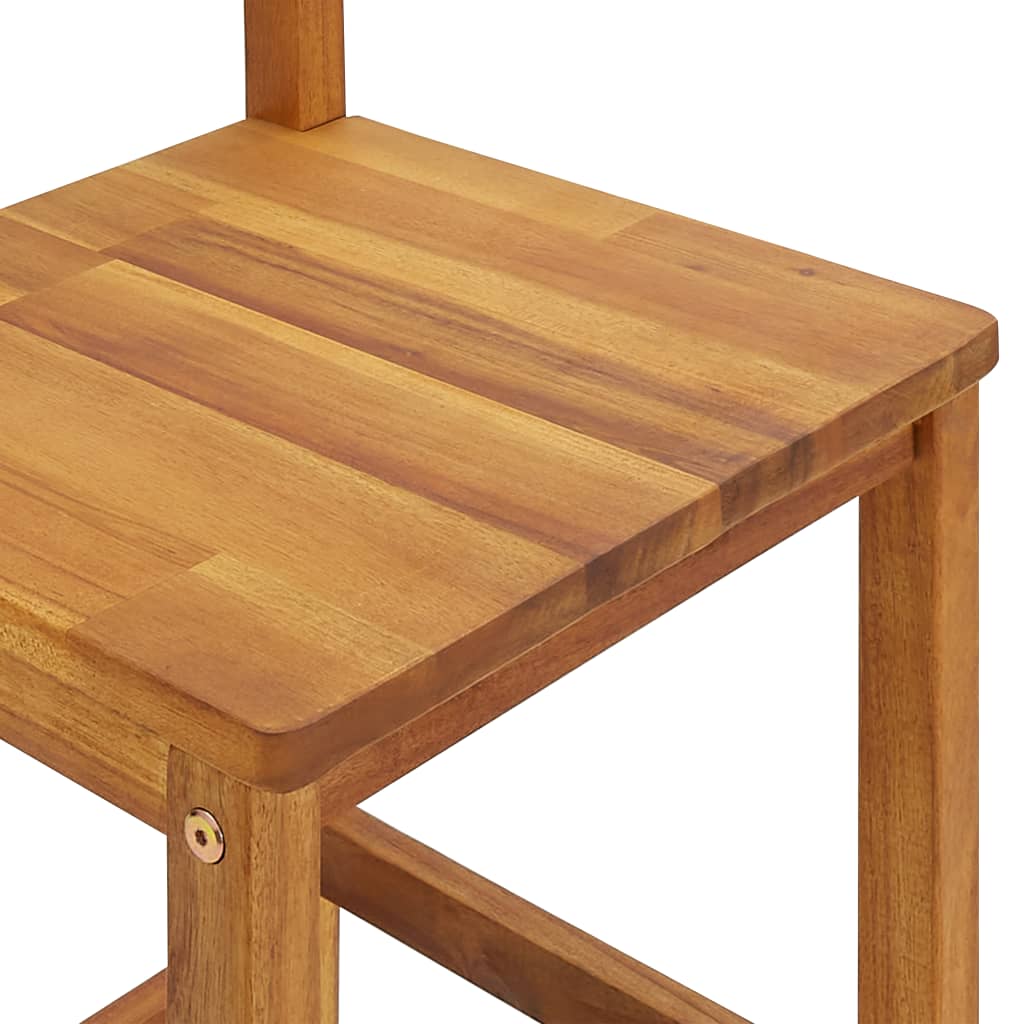 Set da Pranzo per Giardino 3 pz in Legno Massello di Acacia - homemem39