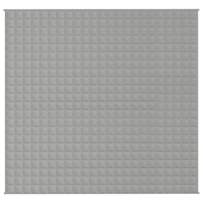 Coperta Ponderata Grigia 220x240 cm 11 kg Tessuto - homemem39