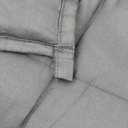 Coperta Ponderata Grigia 220x240 cm 11 kg Tessuto - homemem39