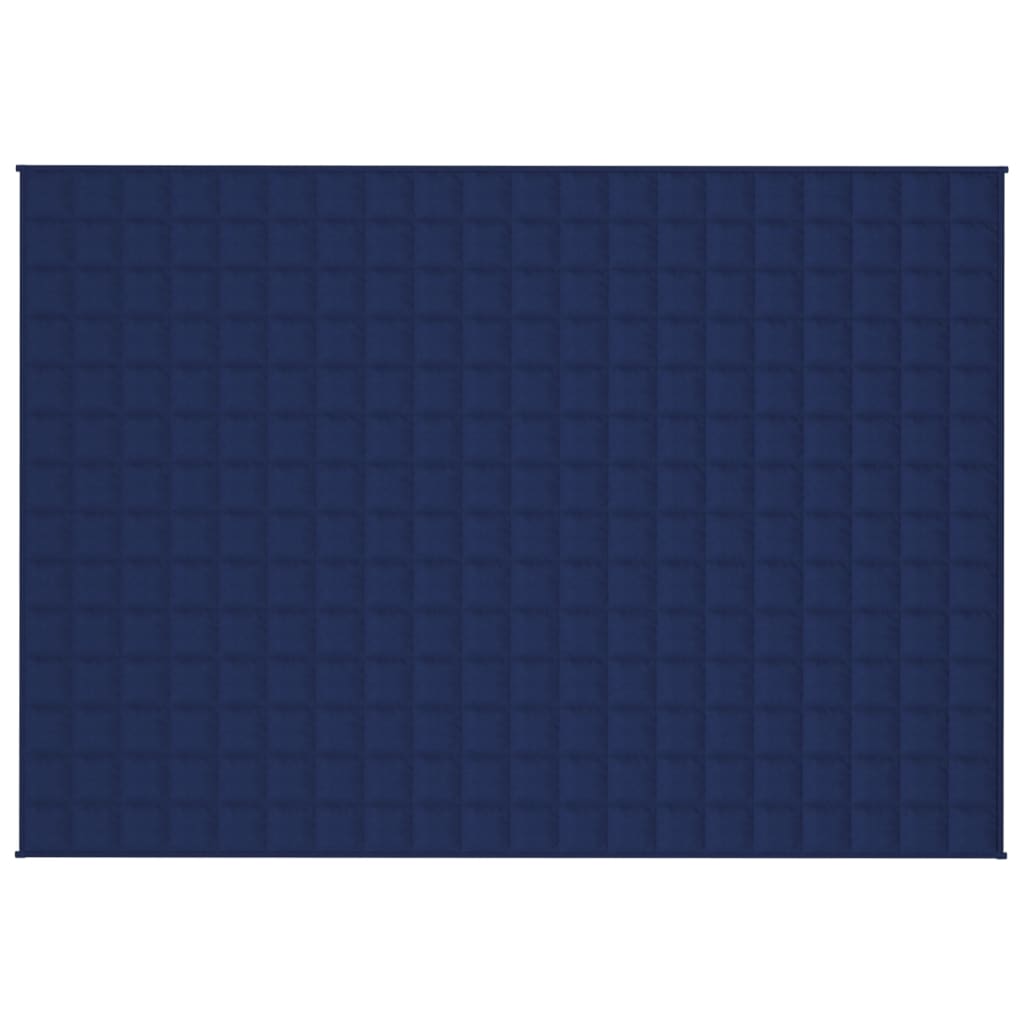 Coperta Ponderata Blu 135x200 cm 6 kg Tessuto - homemem39